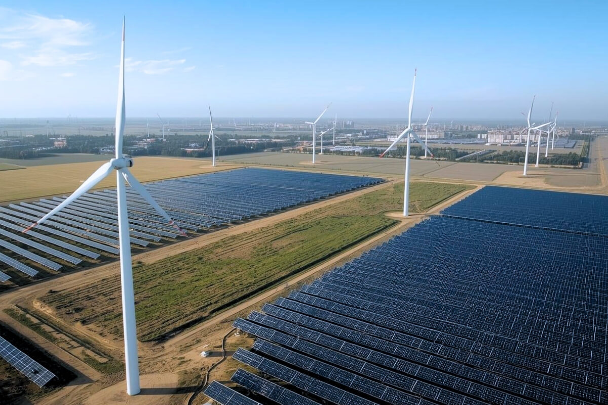 China e Índia puxam recorde mundial de energia renovável em 2025