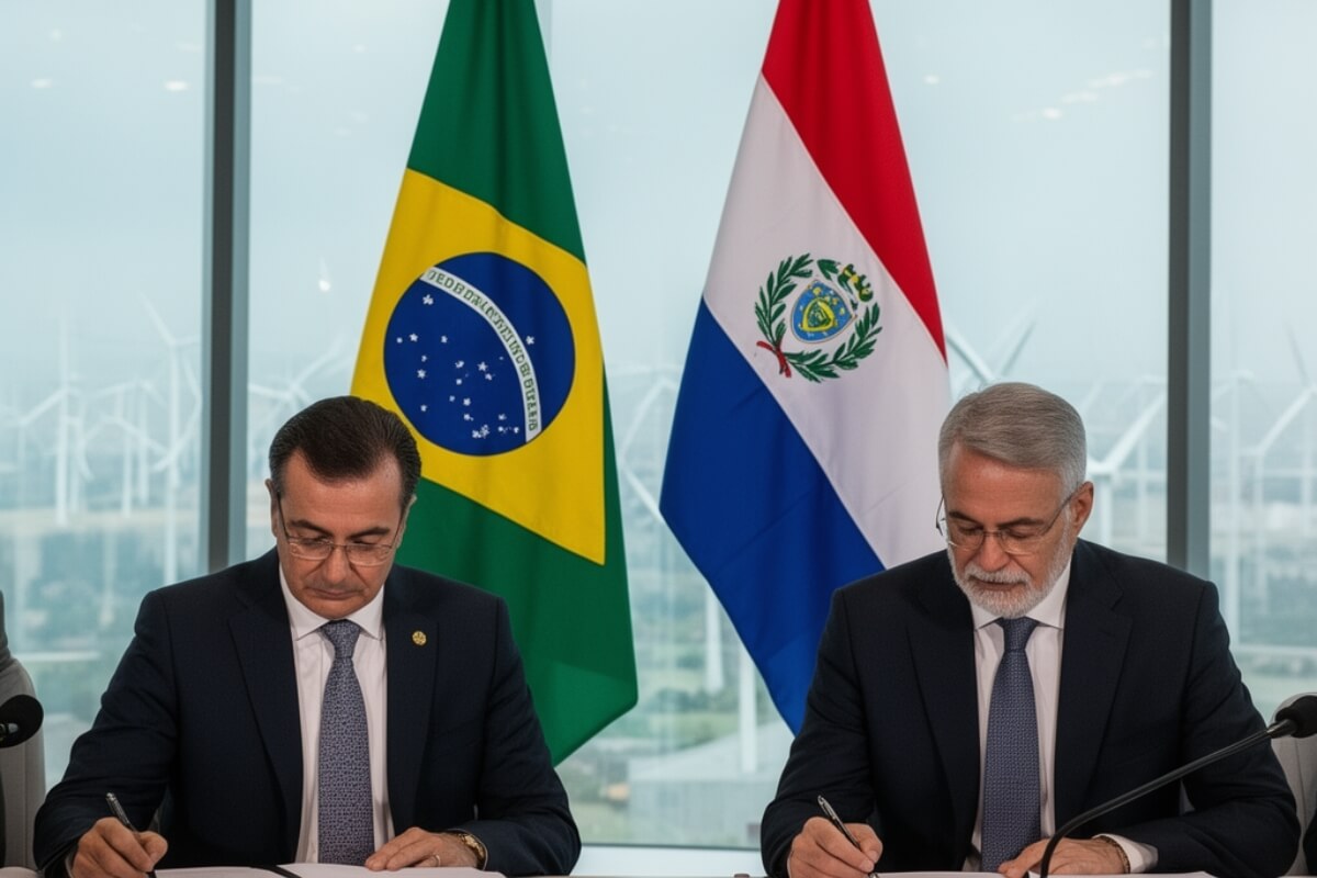 Brasil e Paraguai firmam acordo para impulsionar energia solar na região