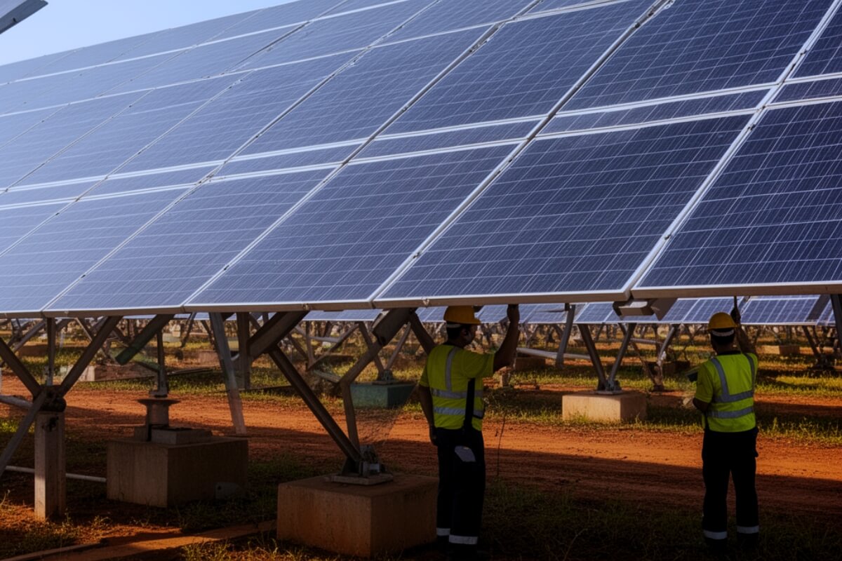 Sistema de fixação inovador reforça segurança e desempenho em usina solar da Sabesp