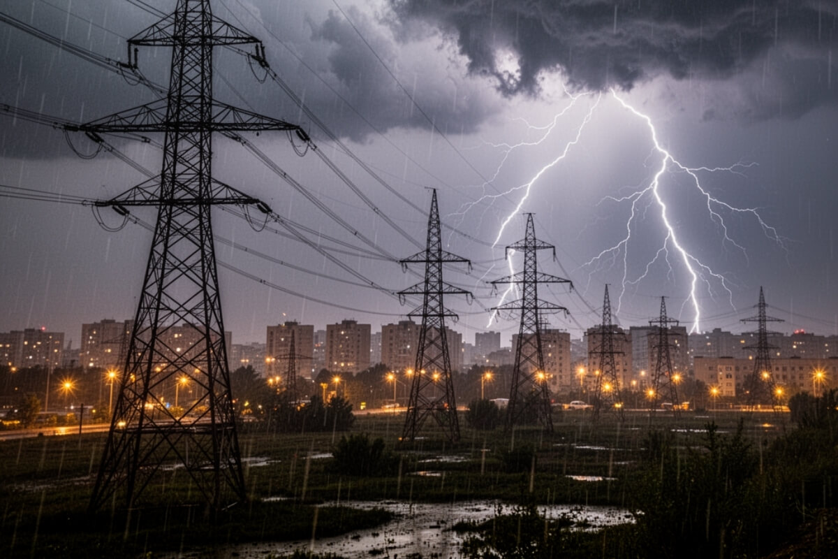 Tempestades intensas e eventos extremos podem pressionar o sistema elétrico no fim do ano