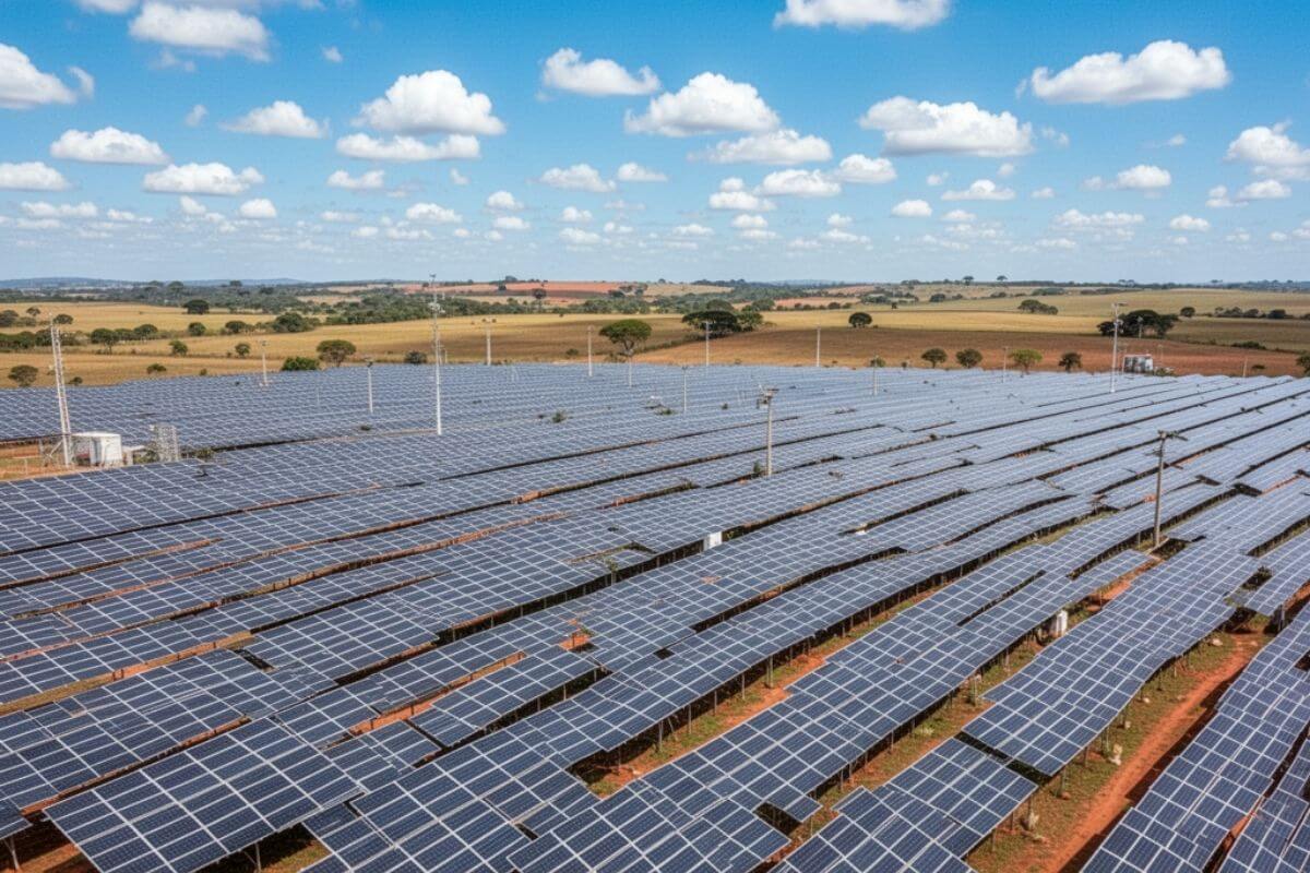 Novo parque solar bilionário começa a operar no interior de Goiás