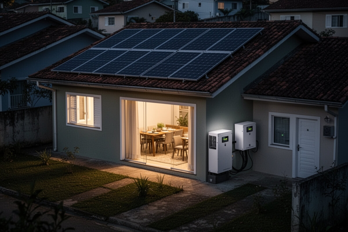 Solar com baterias surge como solução contra apagões para 78% dos consumidores brasileiros