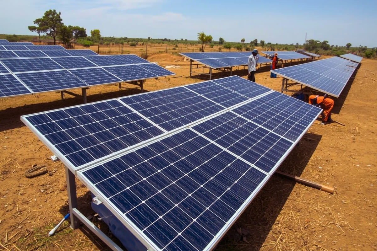 Fim de incentivos chineses pressiona o custo da energia solar na África