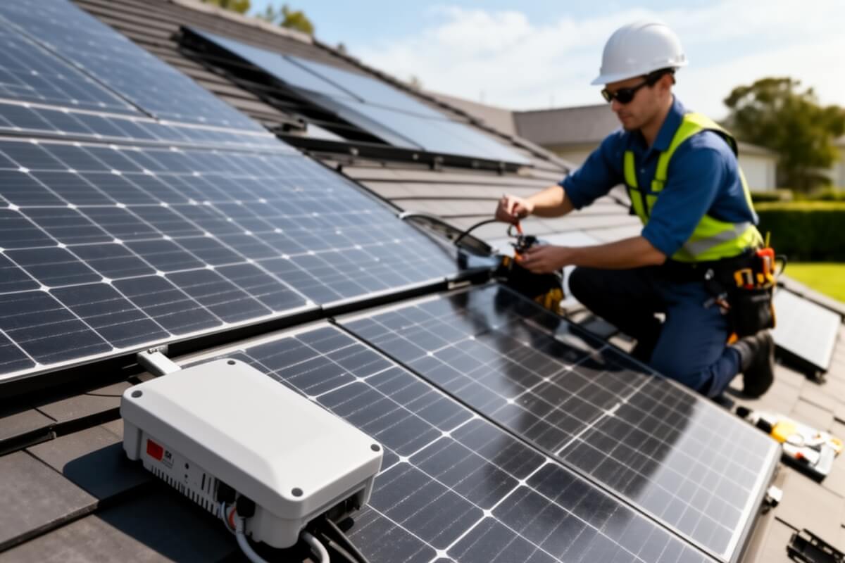 Rockcore estreia no Brasil com microinversor ultrafino e design patenteado acoplado ao módulo