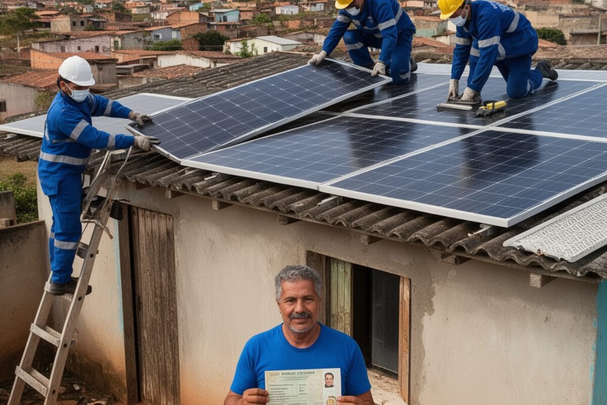 Programa Reforma Casa Brasil inclui energia solar, mas não permite uso do FGTS
